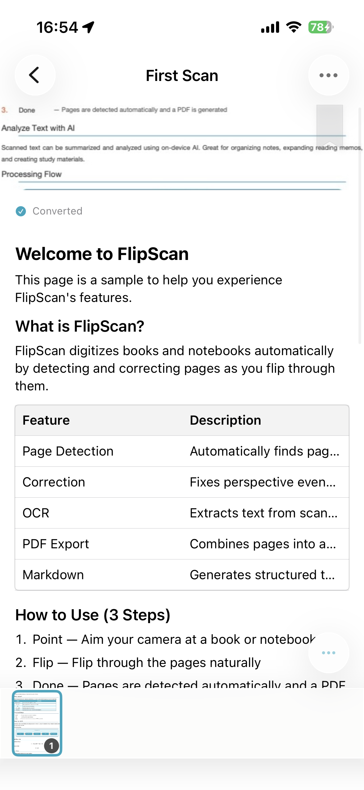 PDFs and clean, usable text